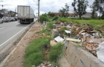 Área pública que será vendida acumula entulho e lixo: