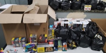 Polícia recupera carga de cigarro roubada