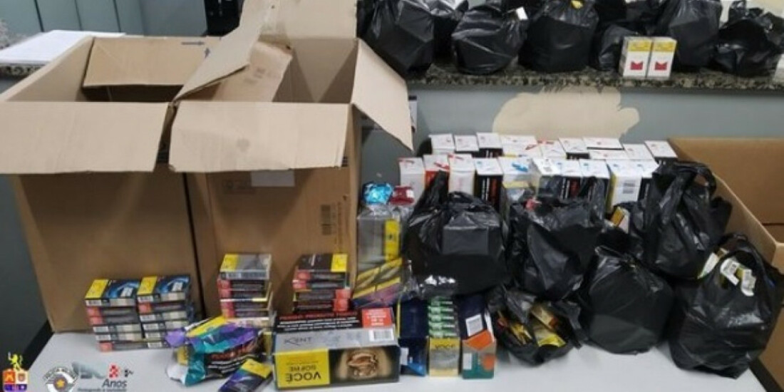 Polícia recupera carga de cigarro roubada