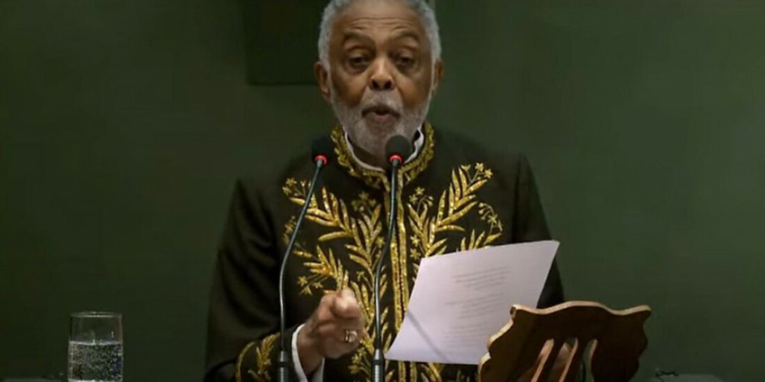 Gilberto Gil toma posse na Academia Brasileira de Letras    