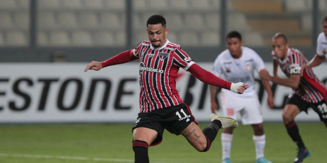 Luciano garante vitória do São Paulo na estreia da Sul-Americana