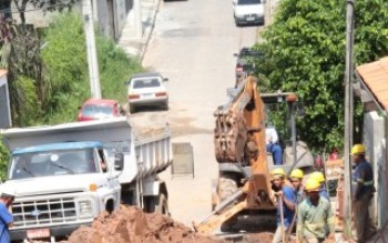 Esgoto sanitário no Botujuru ficará pronto no final do ano