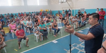 Moradores do Jardim Gardênia recebem orientações