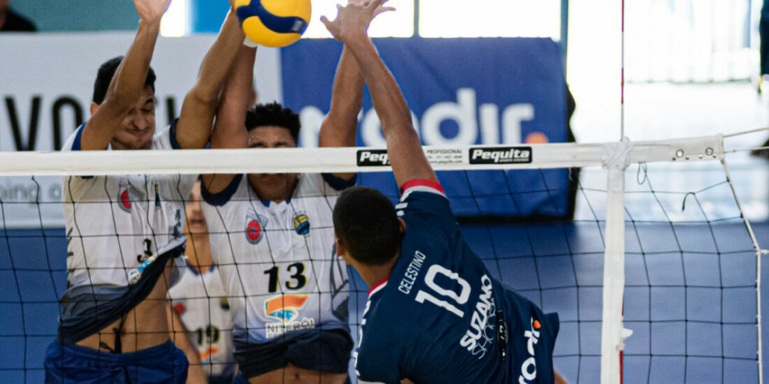 Suzano Vôlei vence o primeiro jogo de semifinal