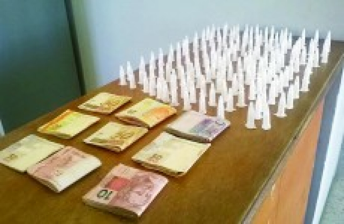 PM apreende drogas em Palmeiras