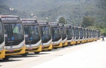 Mogi das Cruzes recebe nova frota de ônibus