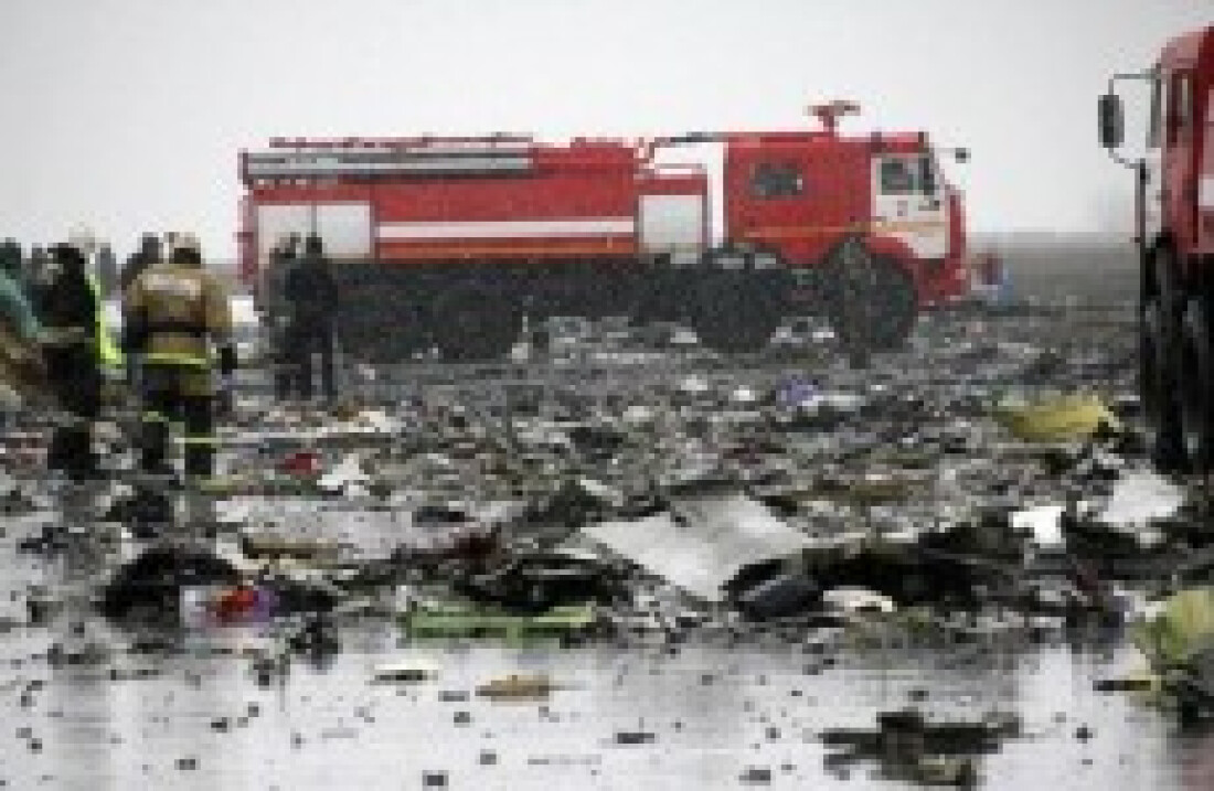 Acidente de avião deixa 62 mortos