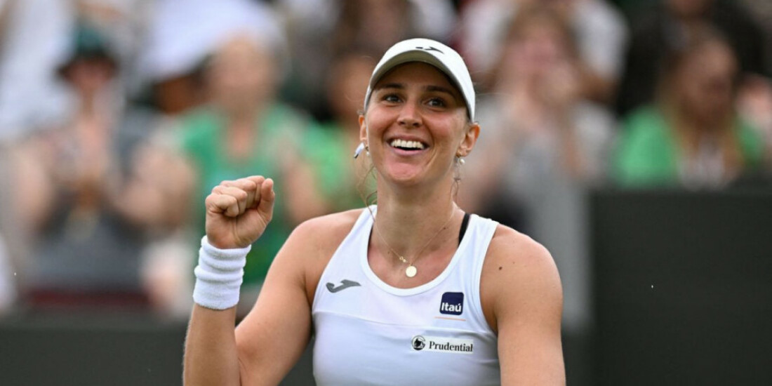 Bia Haddad vai às oitavas na simples e avança nas duplas de Wimbledon