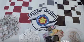 Polícia Militar prende suspeito por tráfico de drogas