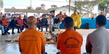 Defesa Civil participa de treinamento em Suzano