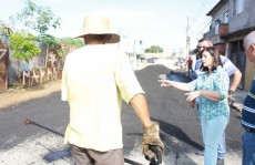 Rua entre Luela e Cacique é pavimentada: