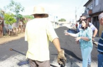 Rua entre Luela e Cacique é pavimentada: