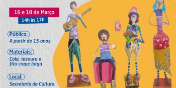 Prefeitura abre inscrições para oficina de escultura