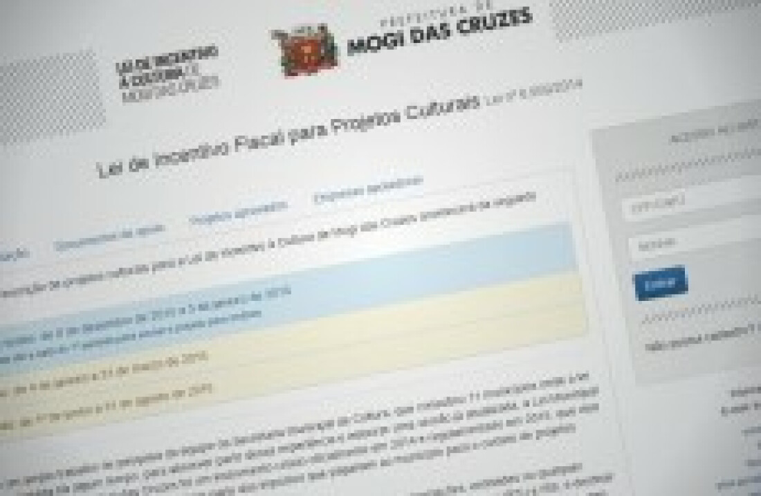 Lei de Incentivo prorroga inscrições