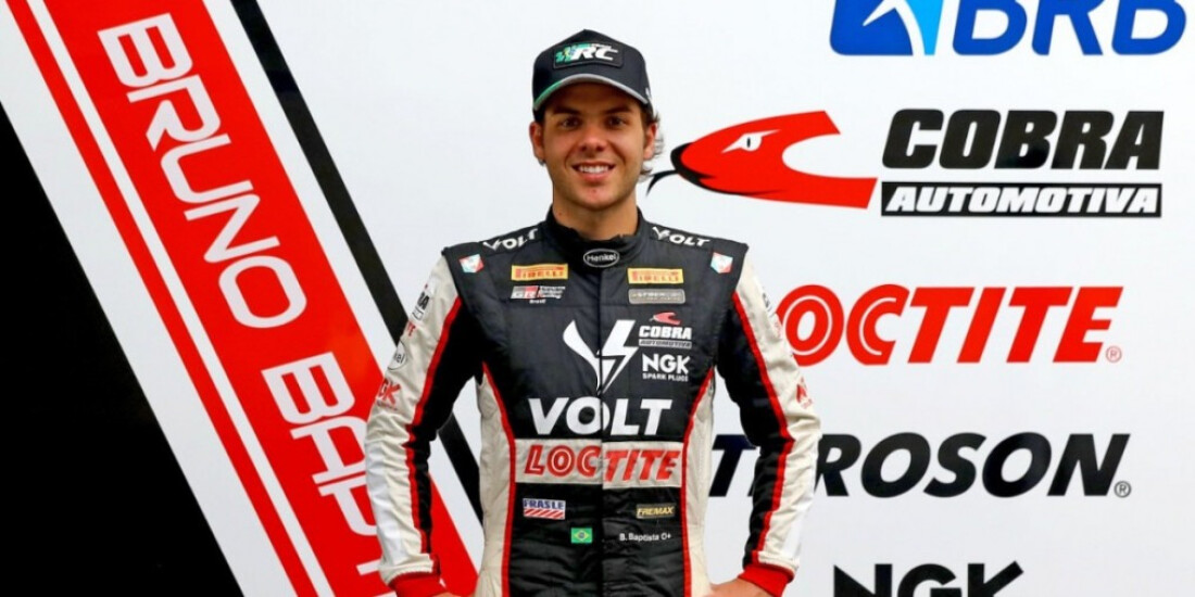 NGK renova apoio ao piloto Bruno Baptista