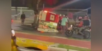 Polícia procura motorista que provocou acidente que matou socorrista do Samu