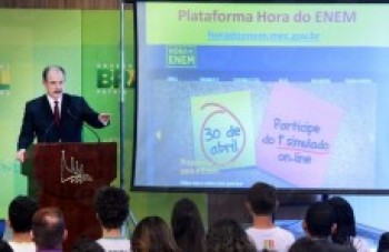 Ministério lança plataforma para estudantes do Enem