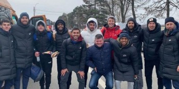 Jogadores conseguem deixar a Ucrânia e trio está de volta ao Brasil