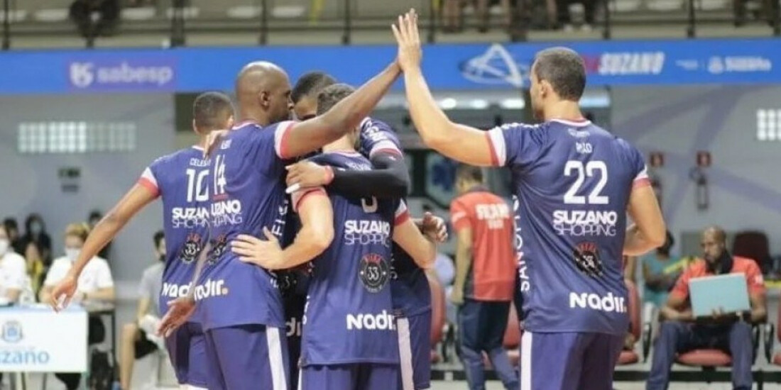 Suzano Vôlei garante terceira vitória consecutiva