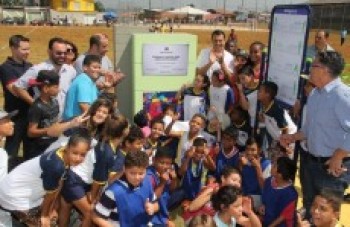 Jardim Santos Dumont ganha primeira praça de esportes