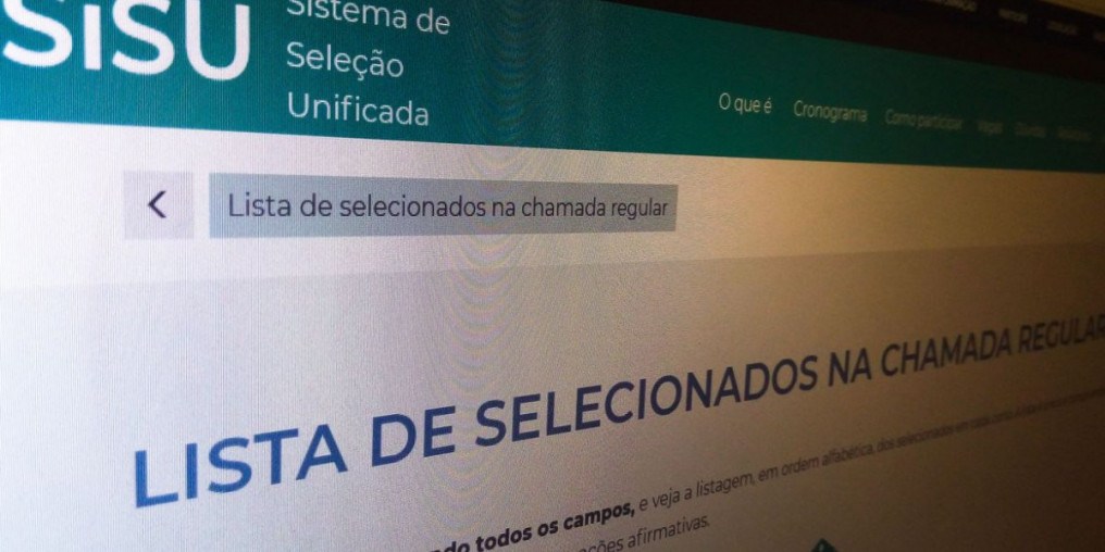 MEC divulgou hoje resultado da primeira chamada do Sisu