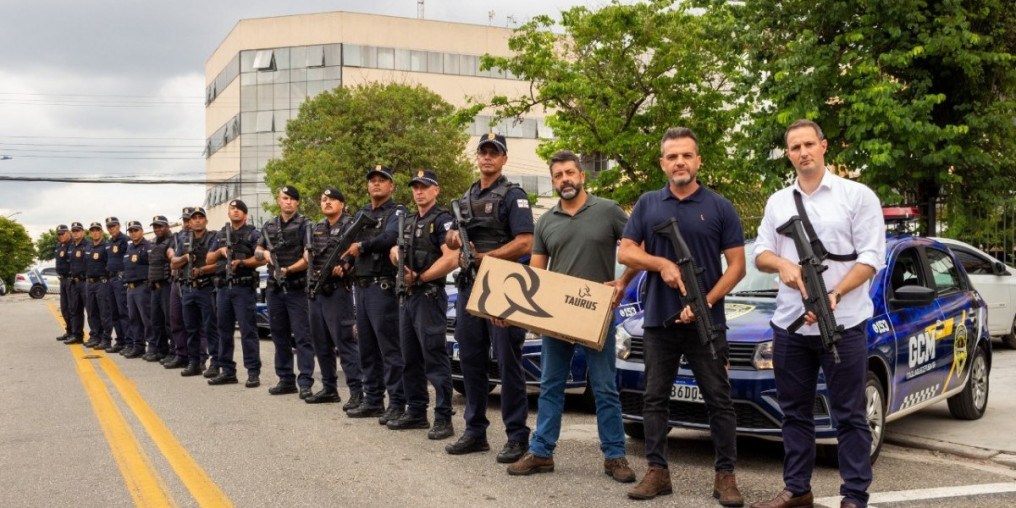 Guarda Civil Municipal recebe novo armamento