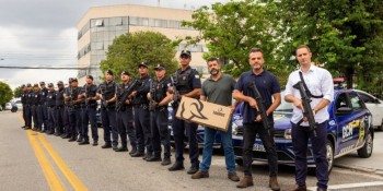 Guarda Civil Municipal recebe novo armamento