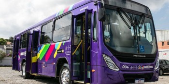 Cidade recebe nova frota de ônibus
