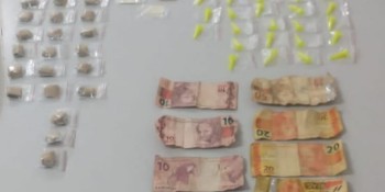 Polícia Militar prende suspeito de tráfico de drogas