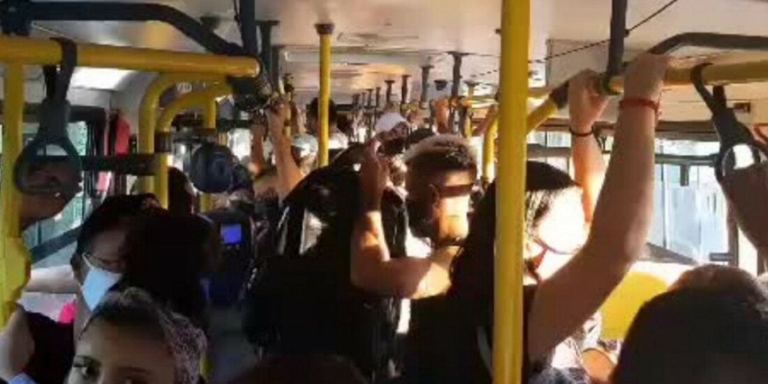 Passageiros reclamam de falhas no transporte coletivo
