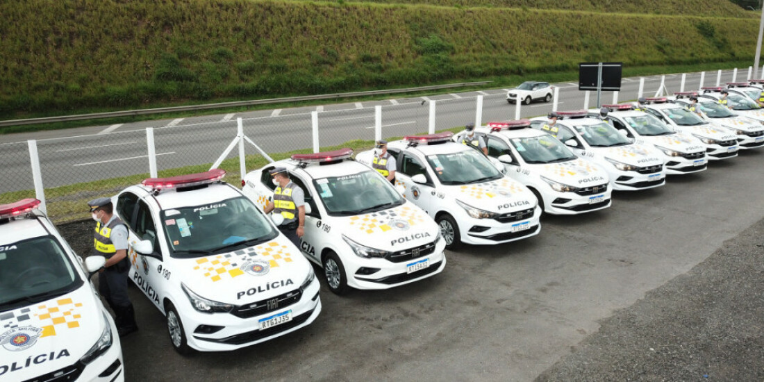 Polícia Rodoviária recebe 22 viaturas para o rodoanel