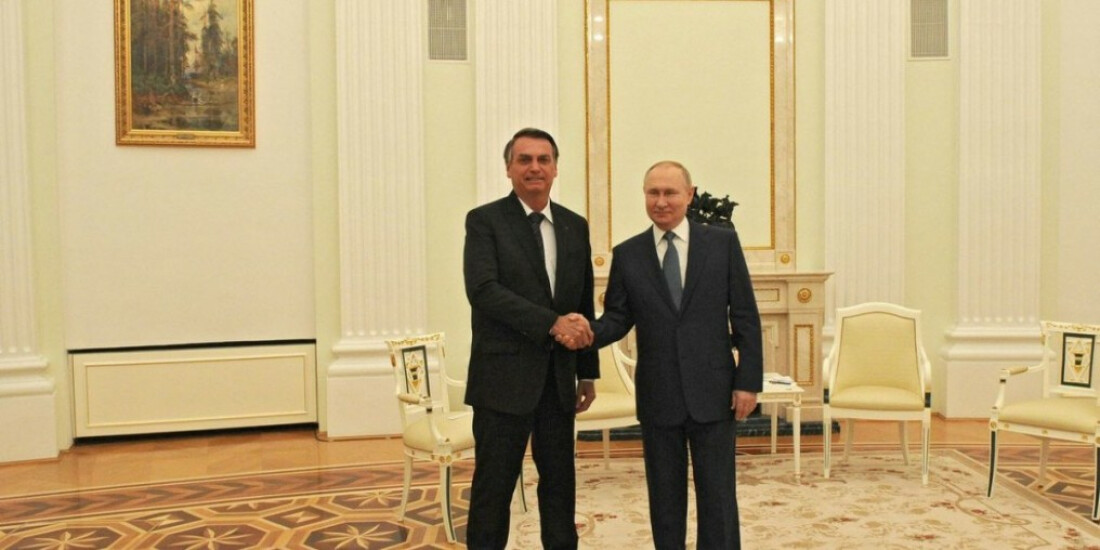 Presidente Bolsonaro faz declaração na Rússia após encontro com Putin