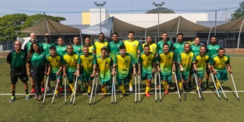 Seleção de Futebol para Amputados treina hoje