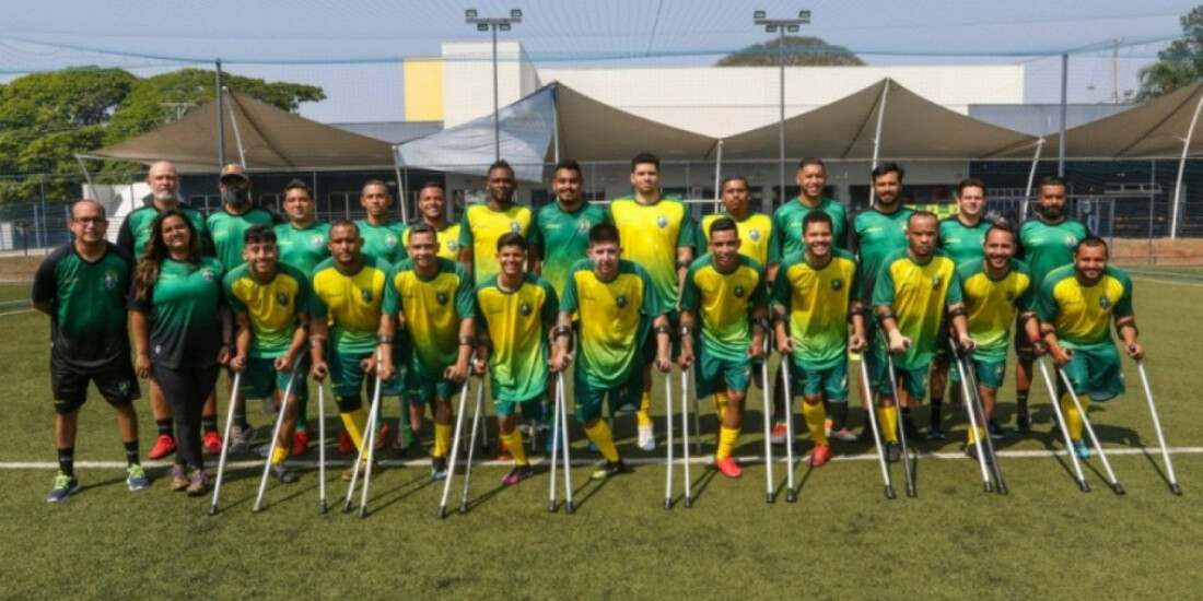 Seleção de Futebol para Amputados treina hoje