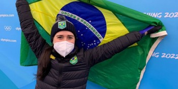 Pequim: Nicole é a melhor brasileira dos jogos de inverno no gelo