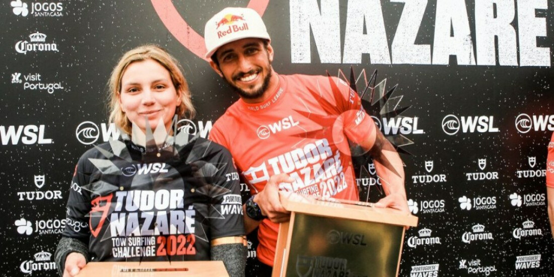 Surfe: Brasil domina evento de ondas gigantes em Nazaré