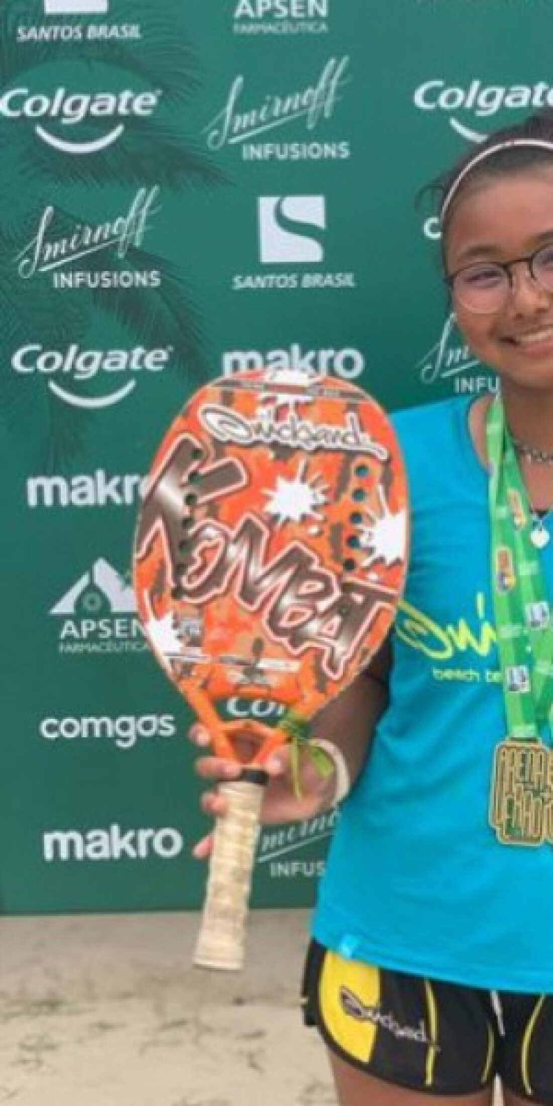 Atleta mogiana de 13 anos é campeã em torneio internacional