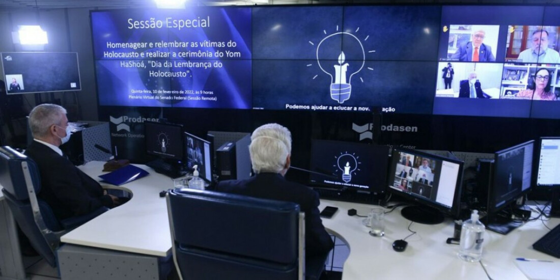 Senado faz sessão solene em homenagem às vítimas do Holocausto