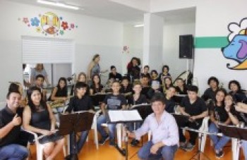 Banda Sinfônica do Parque São Martinho revela talentos