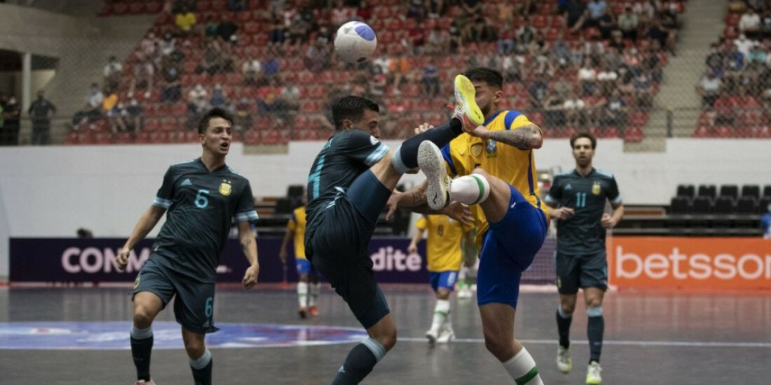 Argentina supera Brasil nas semifinais da Copa América de futsal