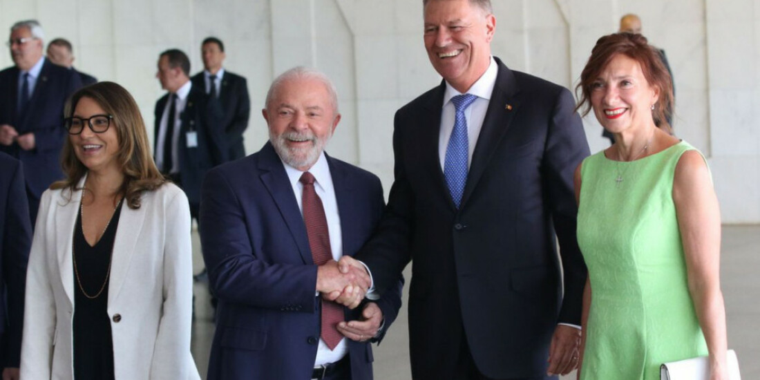 Lula quer ampliar relações com a Romênia na agricultura e defesa