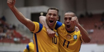 Futsal: Brasil revê Argentina valendo lugar na final da Copa América