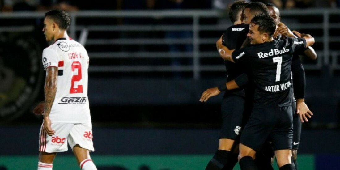 Em noite de Hyoran, Bragantino vence São Paulo no Campeonato Paulista