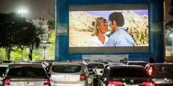 Cidade recebe cinema drive-in gratuito; confira sessões e horários