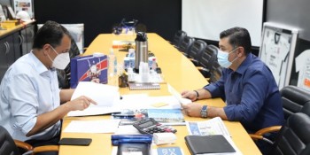 Ashiuchi se reúne com deputado Marco Bertaiolli