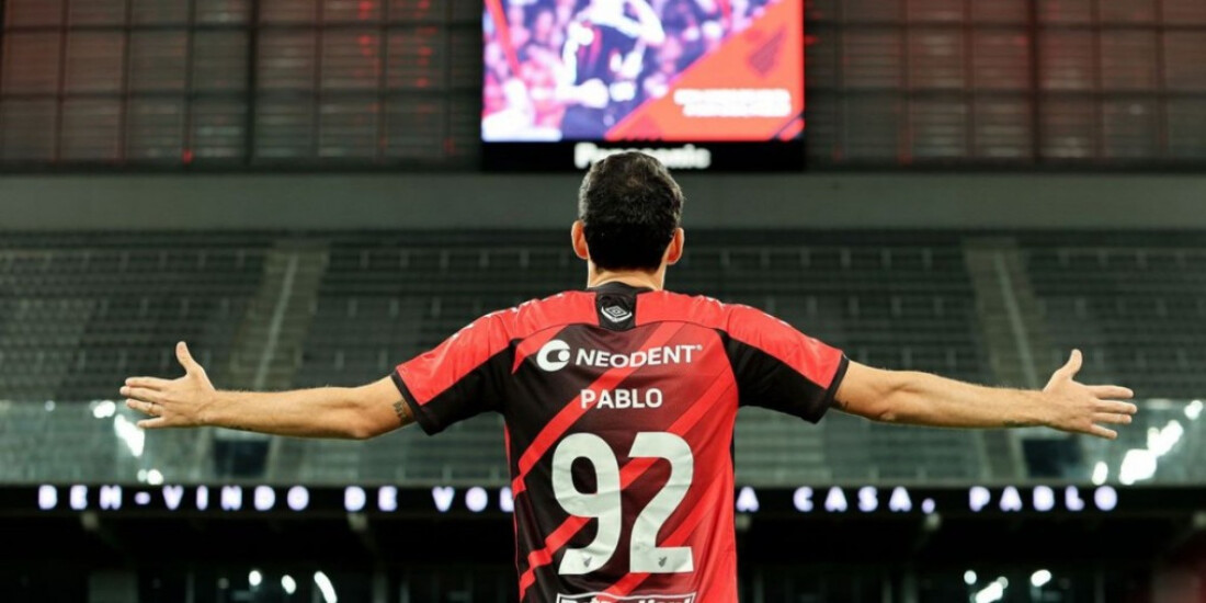 Athletico-PR anuncia o retorno do atacante Pablo