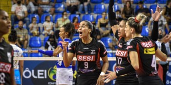 Sesi Bauru domina Minas e conquista a Copa Brasil de vôlei feminino