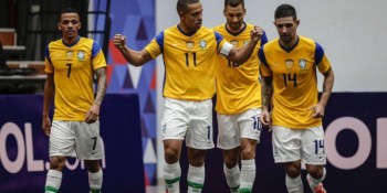 Brasil bate Chile e vira líder da chave A da Copa América de Futsal