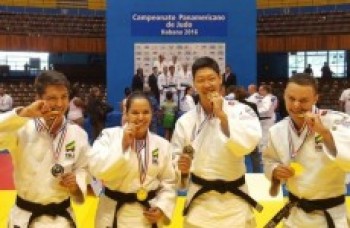 Duplas de judocas de Mogi ficam com ouro em Cuba