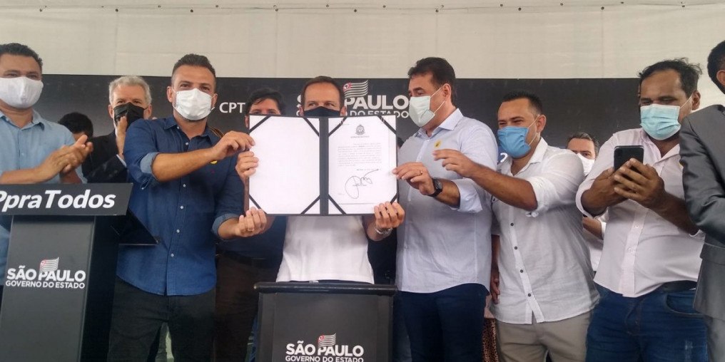 Doria inicia obra e promete mais reformas para CPTM na região
